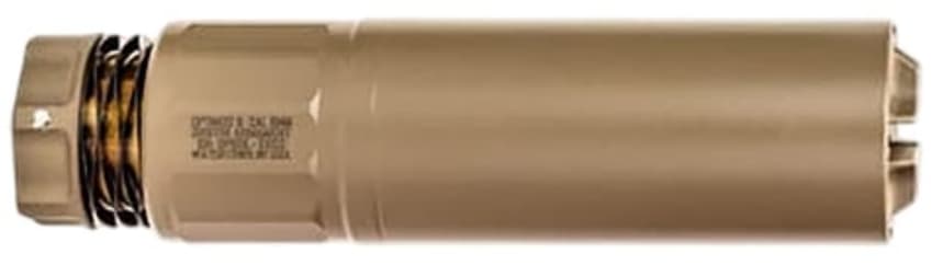 Griffin Armament Optimus 6 Dual-Lok 6mm FDE Suppressor
