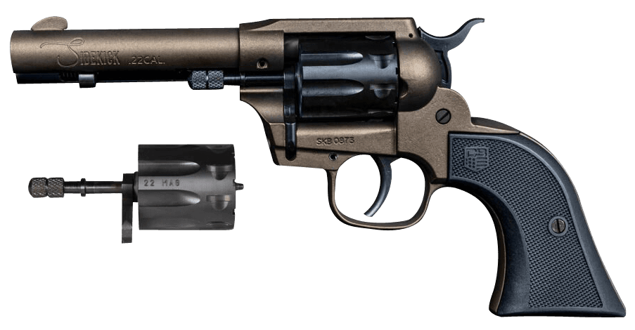 Diamondback Sidekick .22 Lr and .22 Magnum 4.5 inch 9 round Midnight Bronze