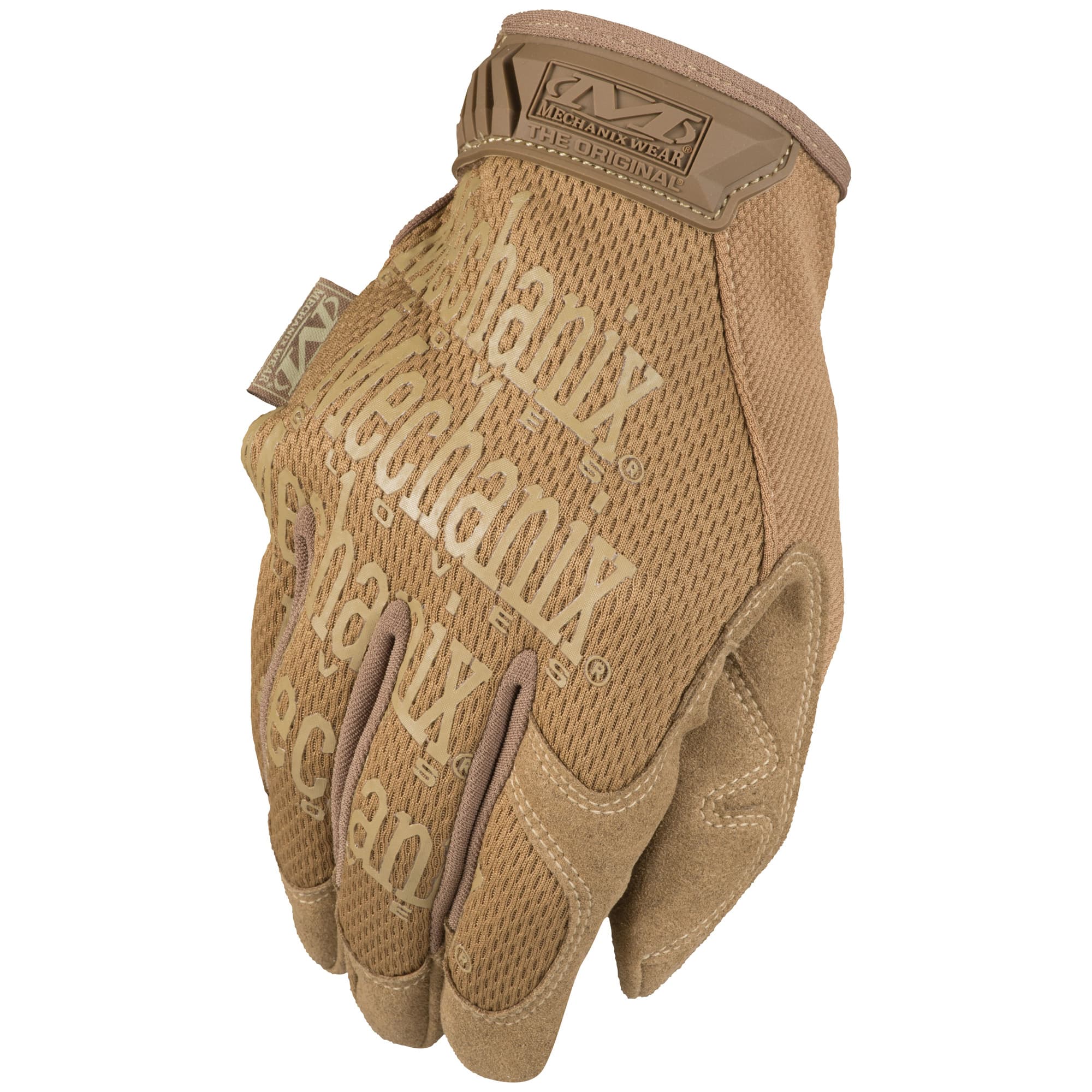 Mechanix Wear MG72011 Original  Coyote Synthetic Leather XL Velcro Closure