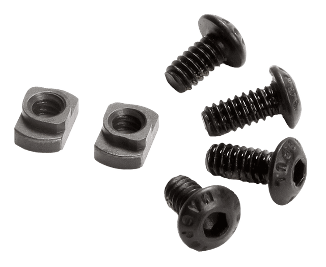 Magpul M-LOK T-Nut Replacement Set 4140 Chromoly Steel Manganese Phosphate