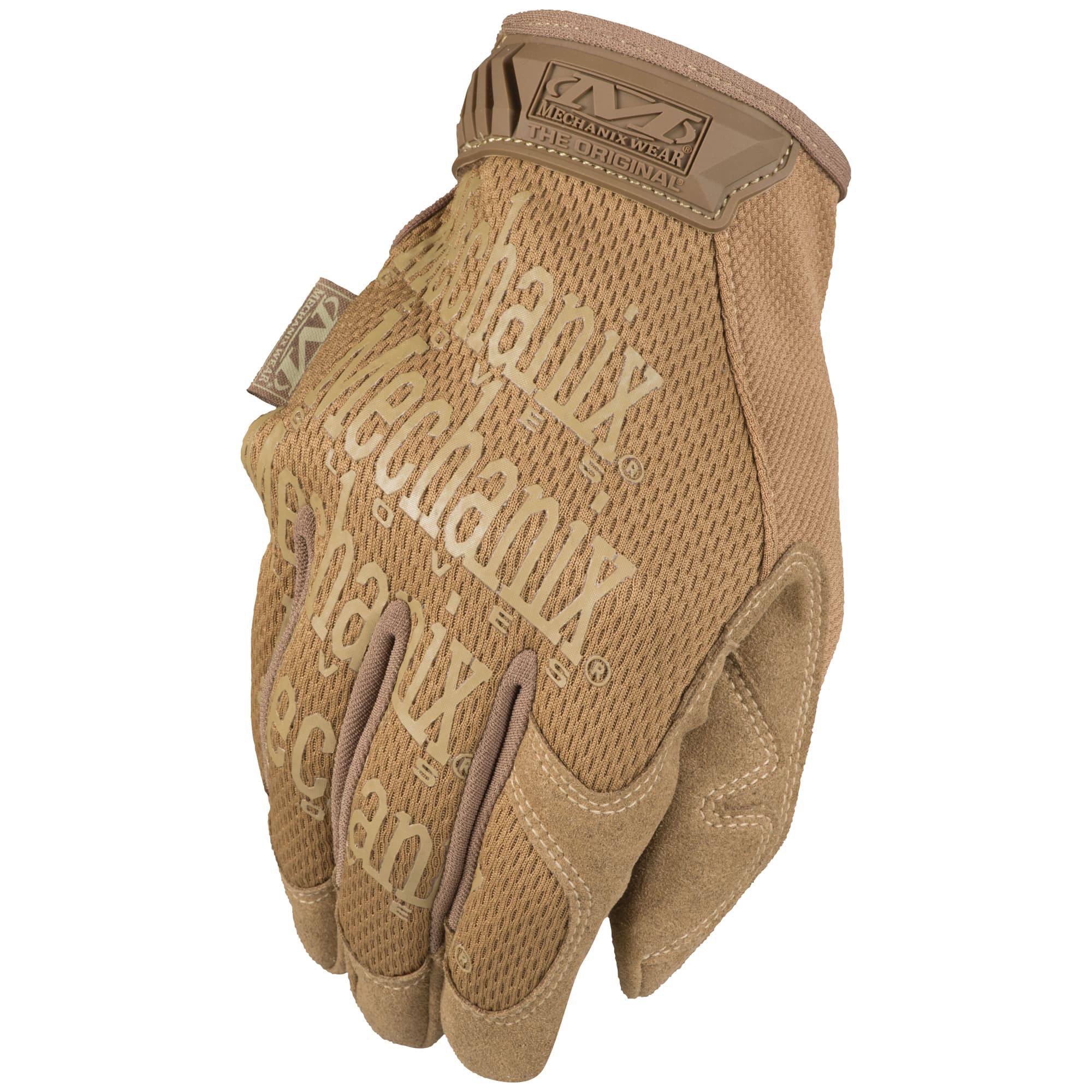 Mechanix Wear MG72010 Original Coyote Synthetic Leather Large Velcro Closure