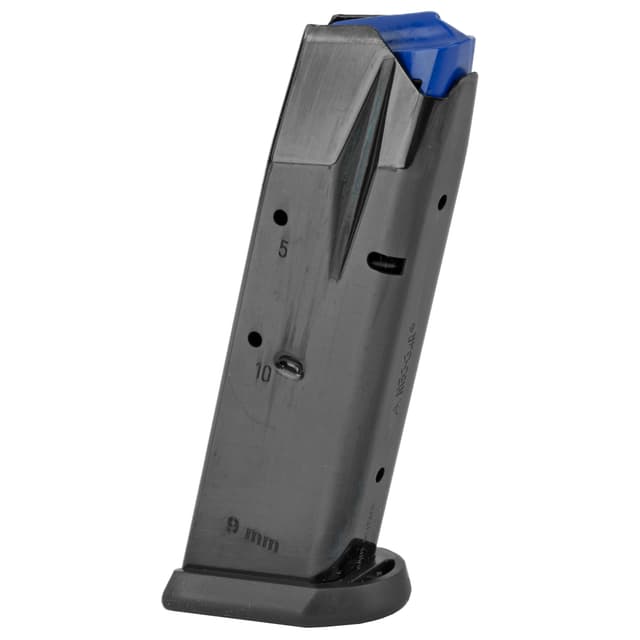 Mec-Gar MGCZCOMP10B 10rd 9mm Luger Magazine Fits CZ 75 Compact P-01 PCR Blued Carbon Steel