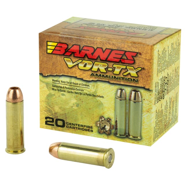 Barnes Bullets VOR-TX 41 Remington Magnum XPB 180 Grain 20 Rounds