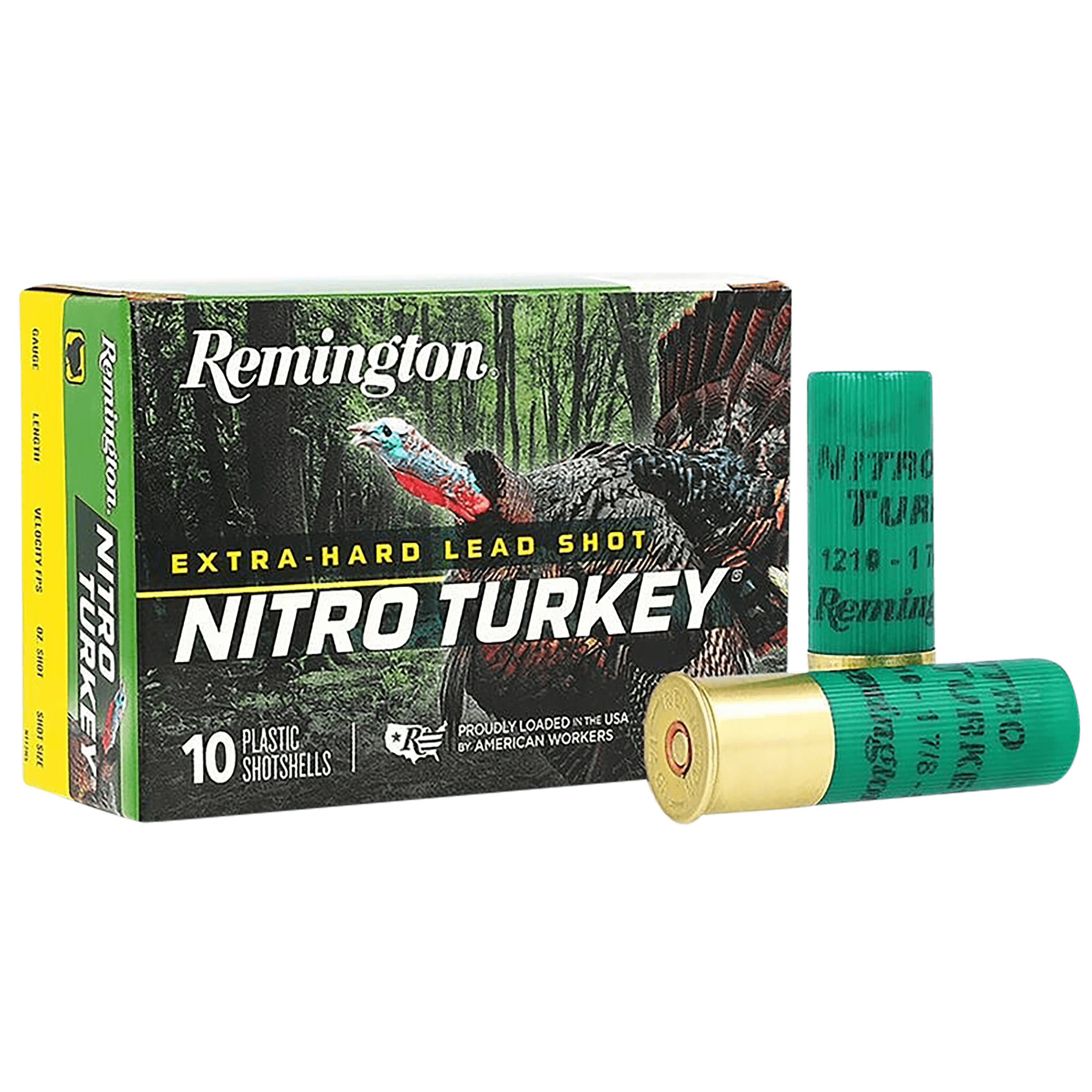 Remington Nitro Turkey Magnum Loads 12 Gauge Lead 1 7/8oz 10 Rounds