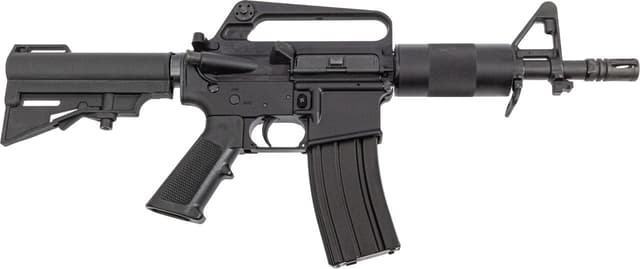 DPMS "Kitty Kat" C7 FSB AR-15 Pistol - Black | 300 BLK | 7.5" Barrel | 4" Knurled Tube Handguard | C7 Carry Handle | CAR-Style Brace