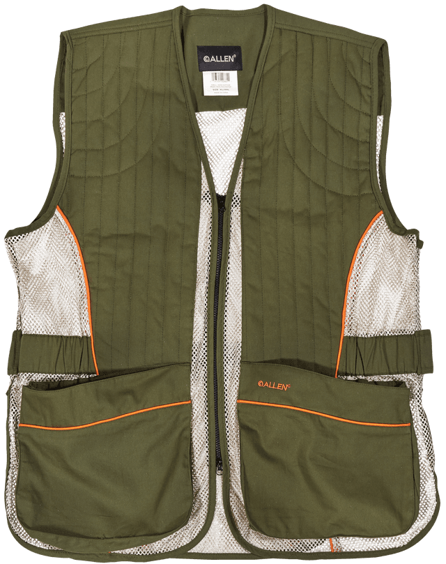 Allen 22612 Ace Shooting Vest XL/XXL Olive/Tan