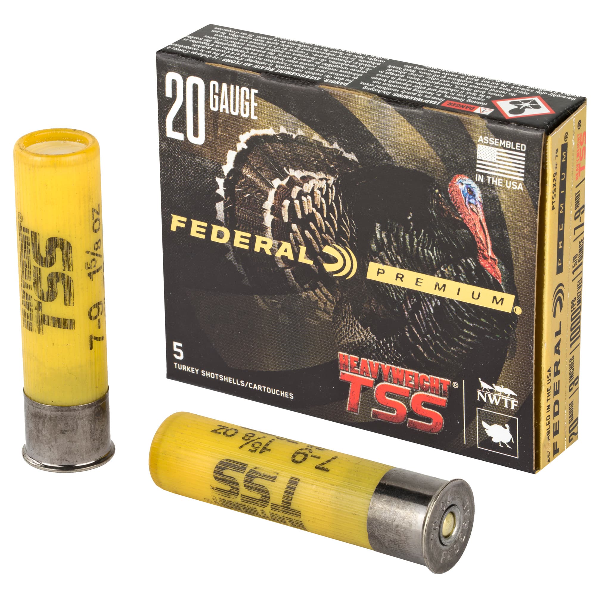 Federal Premium Heavyweight TSS 20 Gauge 7/9 Shot 1 5/8 Ounce 5 Rounds