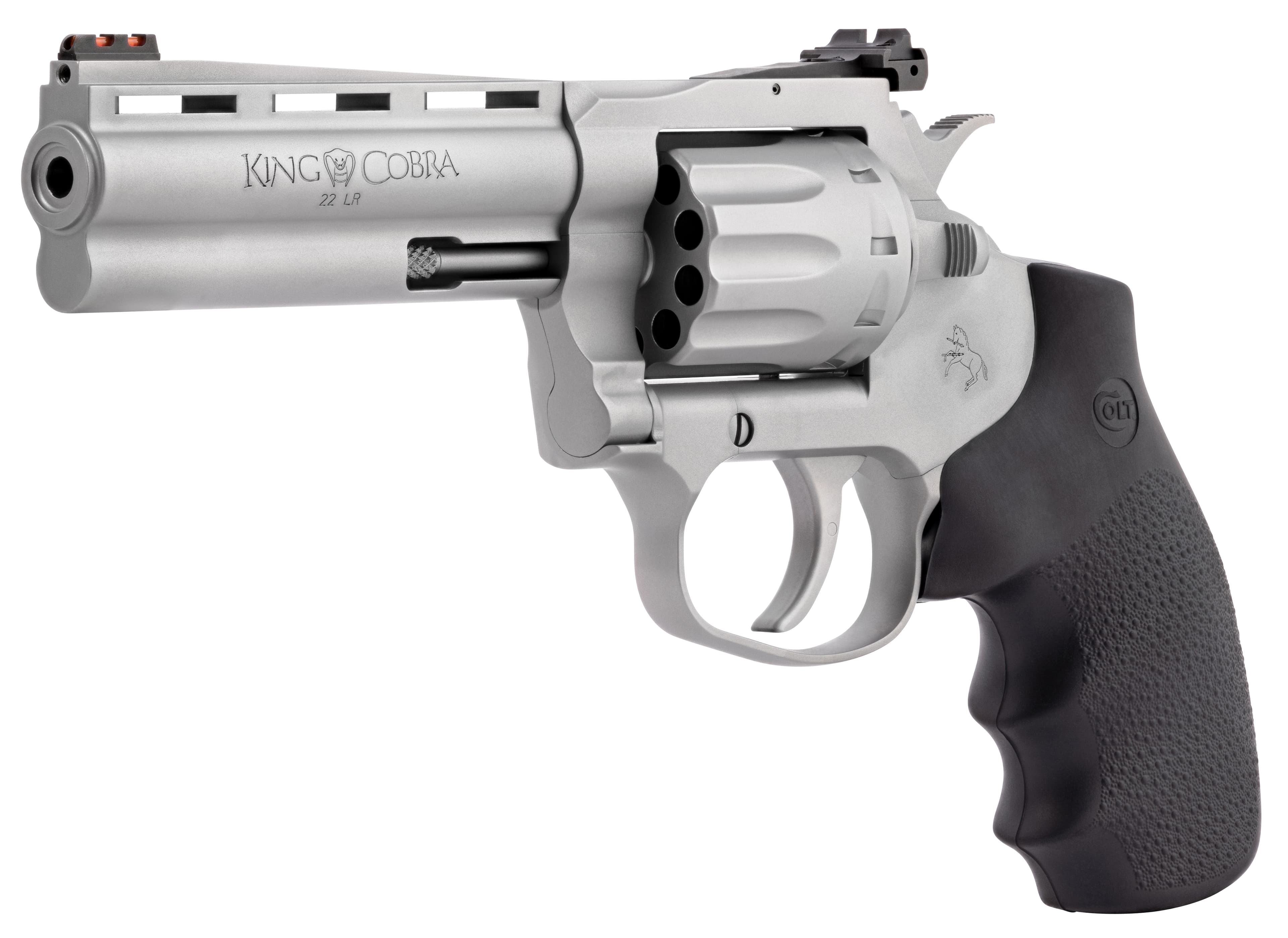 Colt King Cobra 22 Long Rifle 4.25 in Barrel 6 Round Matte Stainless