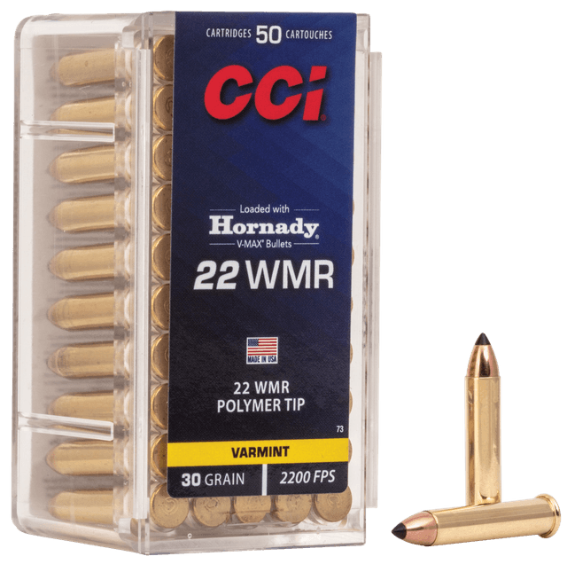 Cci V Max 22 Winchester Magnum Rimfire Hornady V Max 30 Grain 50 Rounds
