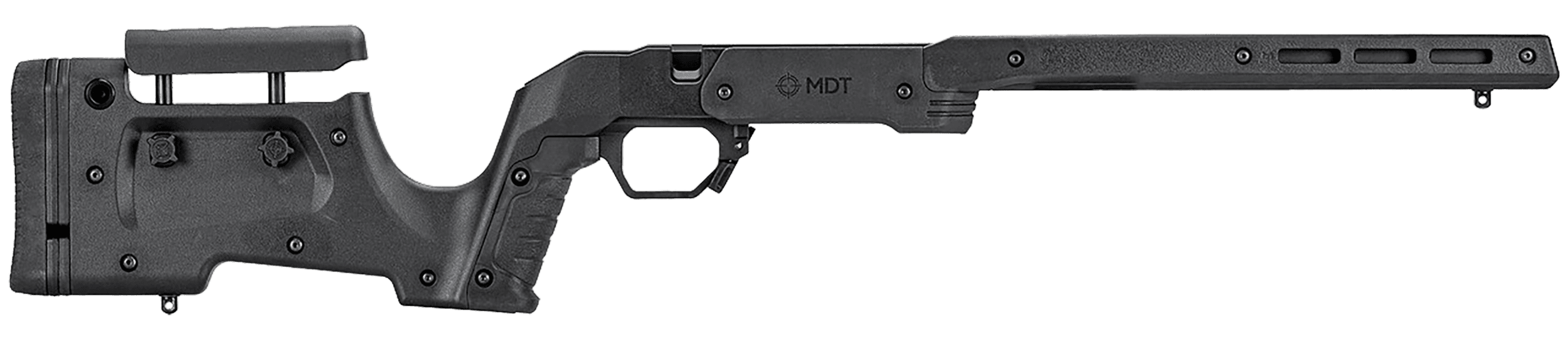 Mdt Xrs Chassis for Cz 457 Aics Mag Compatible Mlok Forend Interchangeable Grips