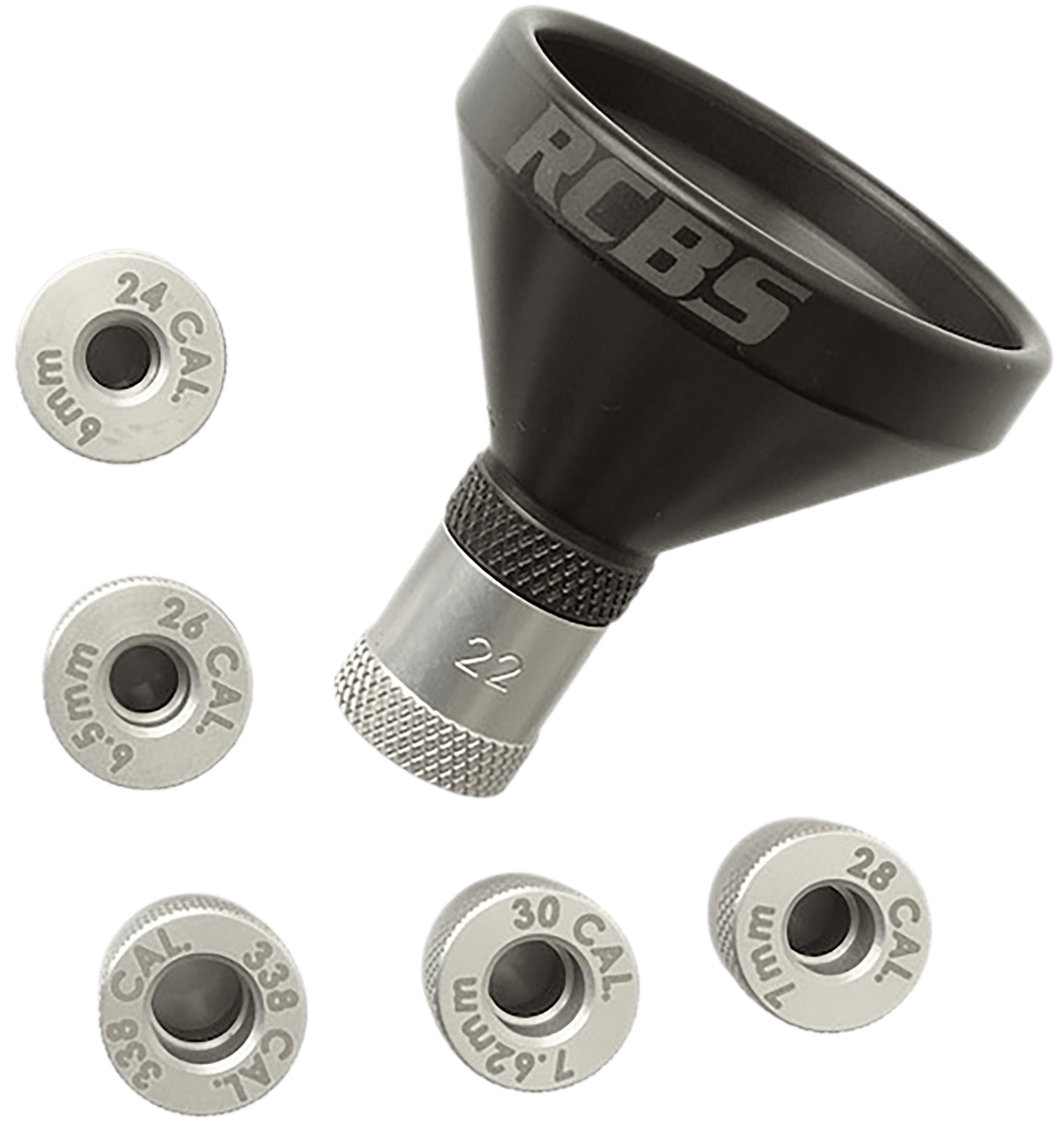 RCBS 98820 MatchMaster Powder Funnel Kit Aluminum
