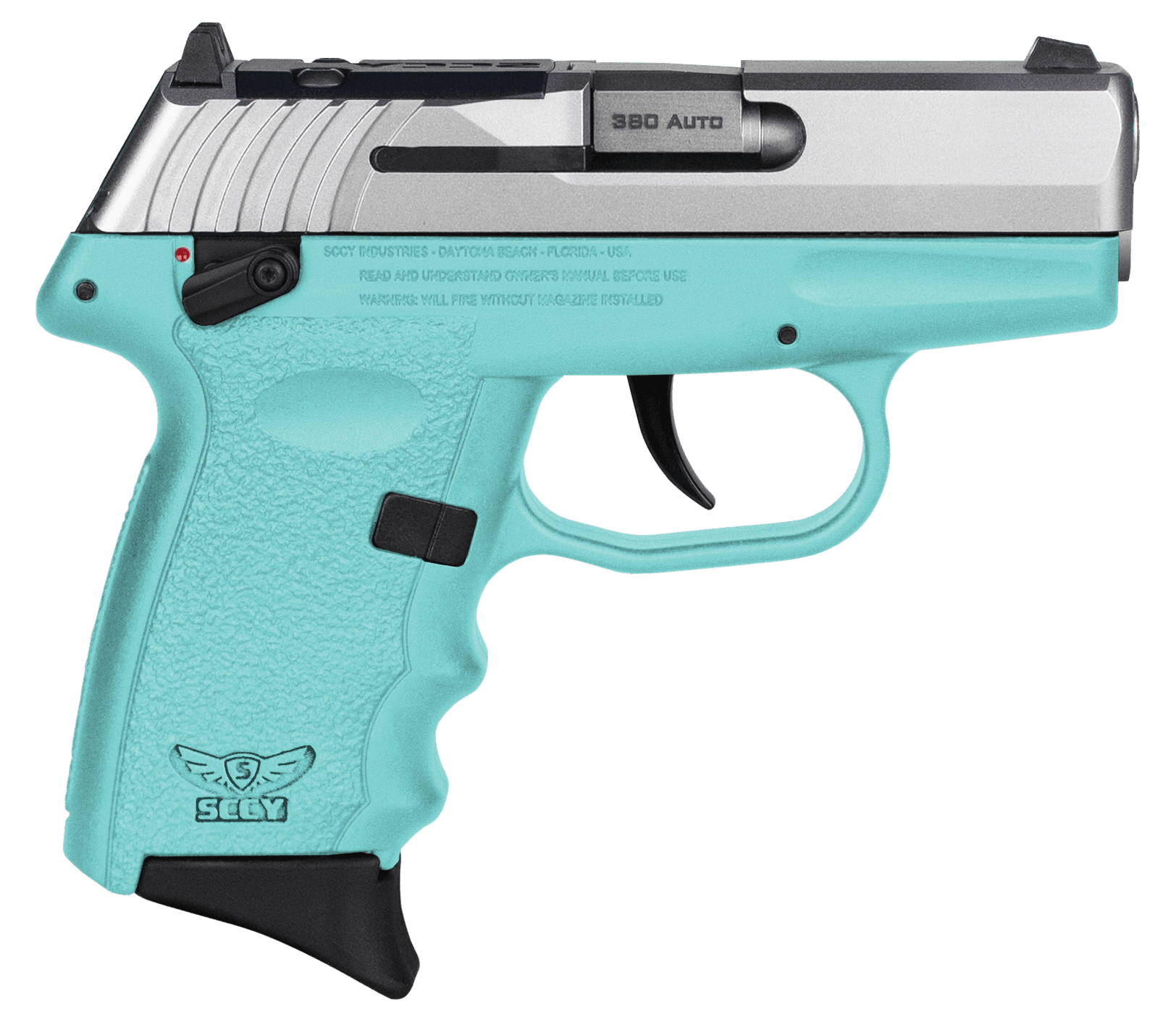 SCCY Industries CPX4TTSBRDRG3 CPX-4 RD 380 ACP 10+1 2.96" SCCY Blue Polymer/Serrated Stainless Steel Slide/Finger Grooved SCCY Blue Polymer Grip