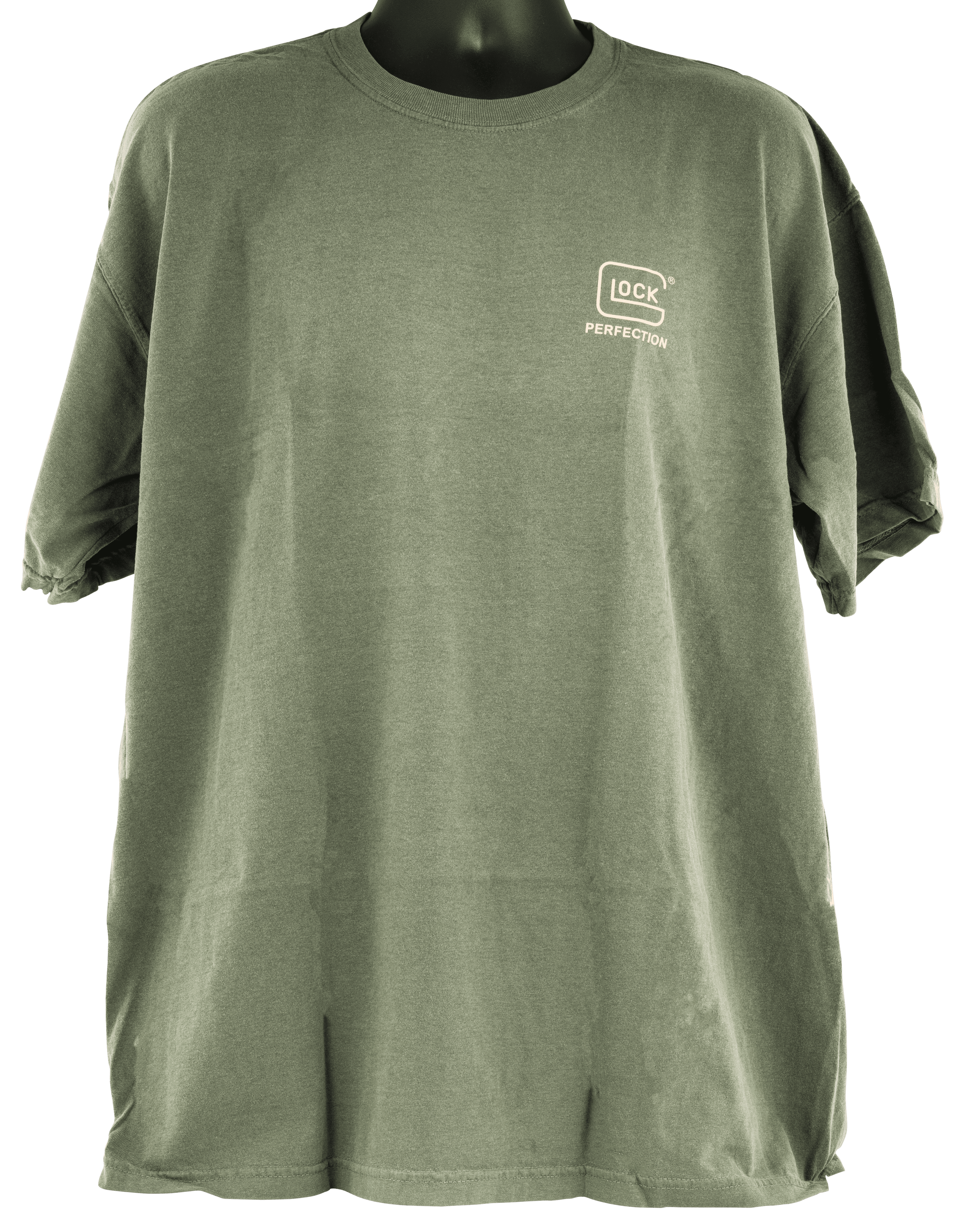 Glock AA75153 Perfection T-Shirt Green 2XL Short Sleeve