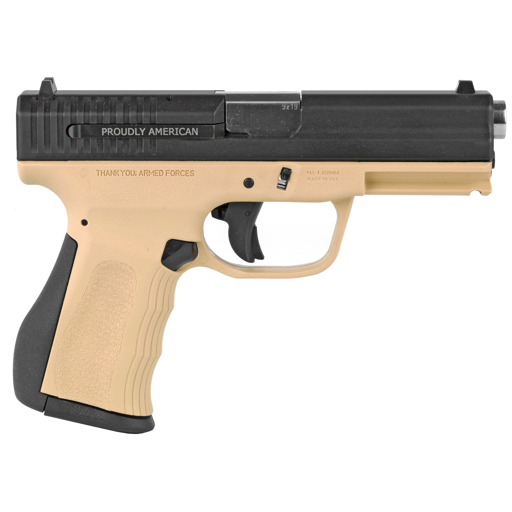 FMK 9C1 G2 Basic Pistol 9mm 4 in. Desert Sand 14 rd.
