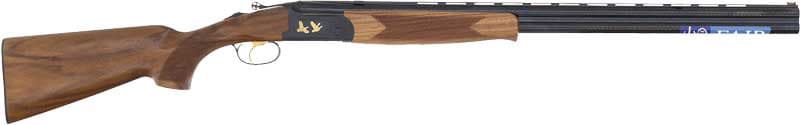 IFG SLX 600 20GA, 28in. Barrel, 2rd, Wood Stock & Forend - Black (FRSLX600BL2028)