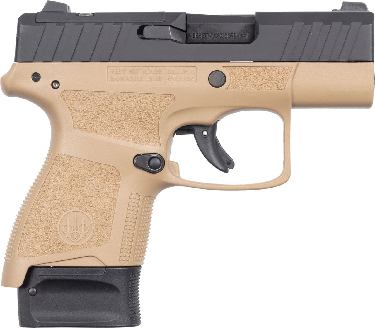 Beretta Apx A1 Carry 9mm Luger 3 inch 8+1 Flat Dark Earth