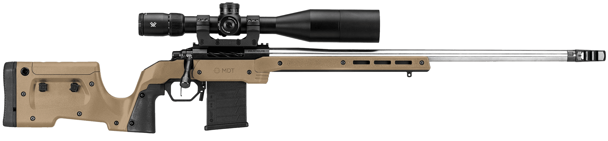 Mdt Xrs Chassis Ruger American Short Action Flat Dark Earth