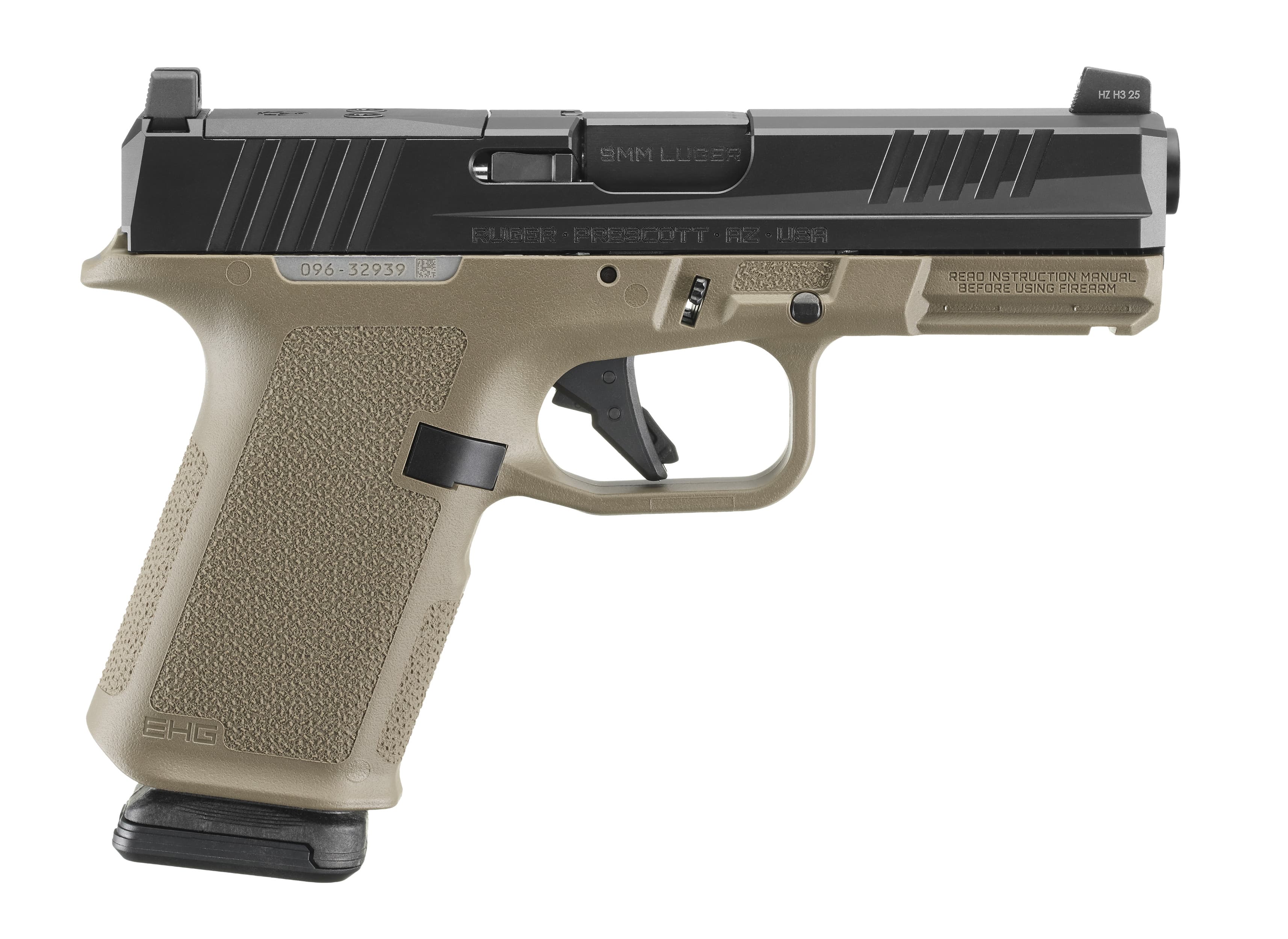 Ruger RXM 19426 9mm 4 in 15 Round Flat Dark Earth