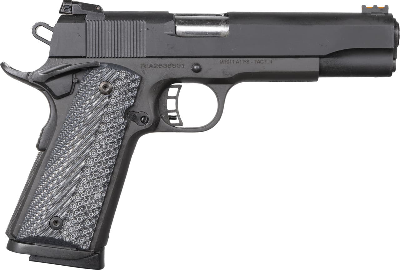 Rock Island Rock Ultra FS 1911 Pistol 9mm 5 in. Black Parkerized 10 rd.