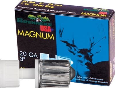 Brenneke Magnum Slugs 20 ga. 3 in. 1 oz. 5 rd.