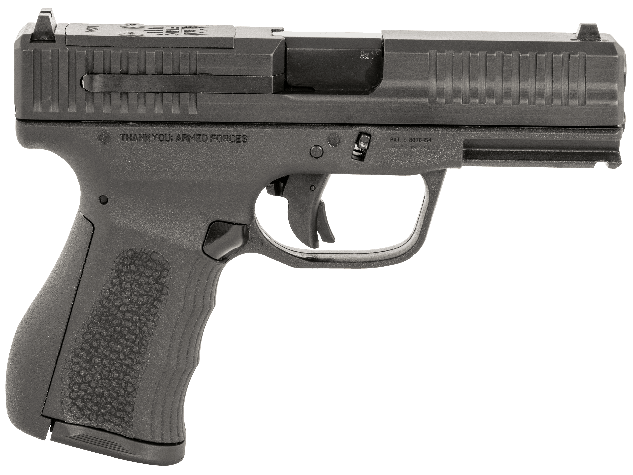 FMK Mach 9 G3 Pistol 9mm Black 14 Rd.