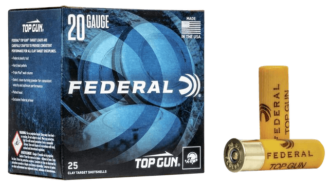 Federal Top Gun 20 Gauge 7.5 Shot 7/8 Grain 25 Rounds