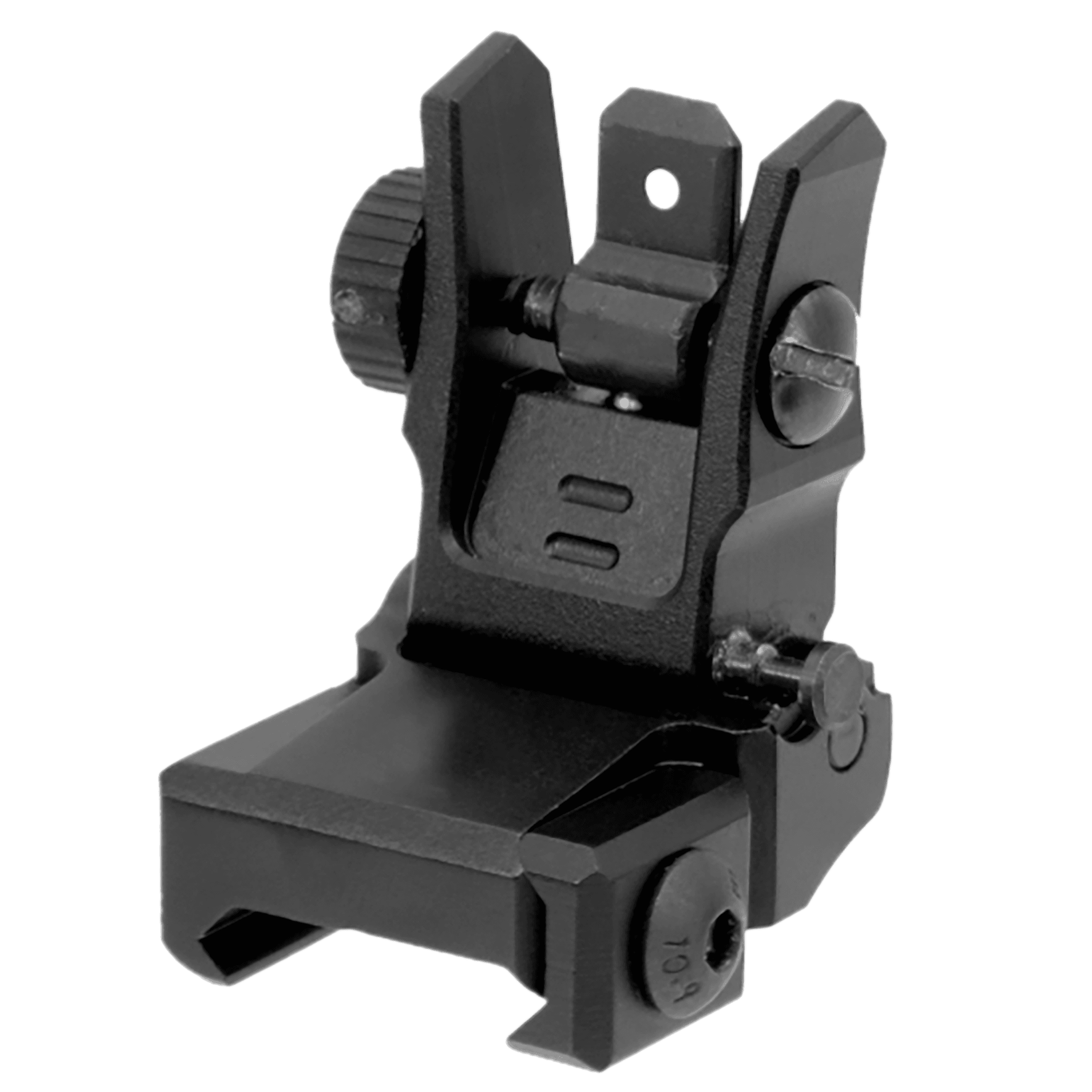 UTG Pro MNT955 Accu-Sync Flip Up Rear Sight AR-15 Picatinny
