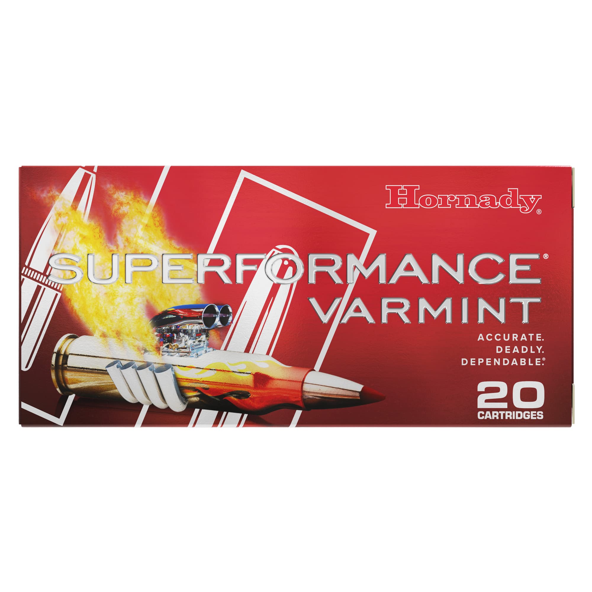 Hornady Superformance Varmint 243 Wssm V-Max 75 Grain 20 Rounds