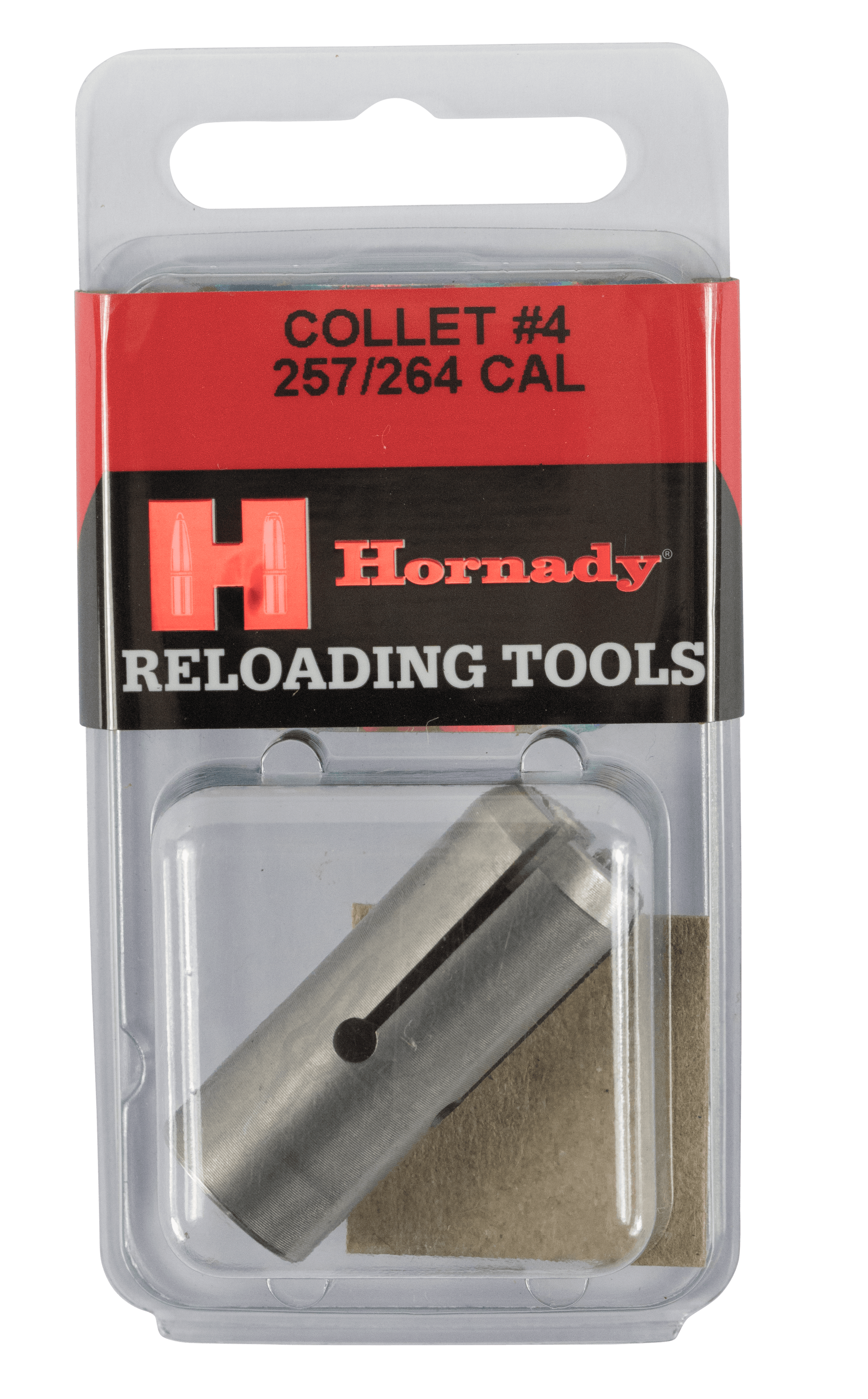 Hornady 392157 Cam Lock Bullet Collet #4 Silver 264 257 Cal Metal