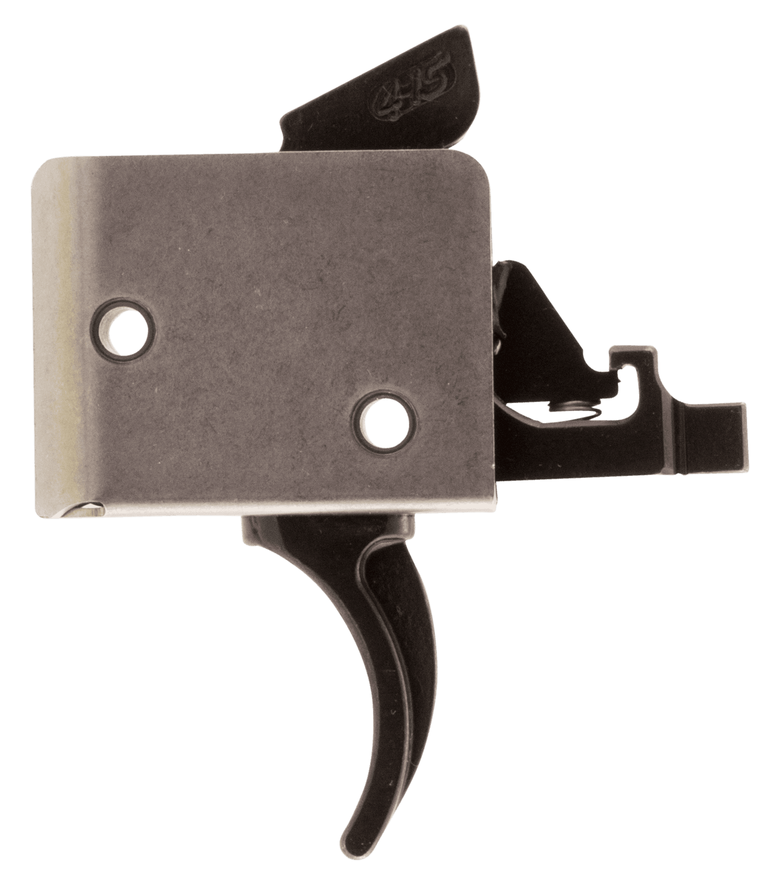 CMC Triggers Ar15 Ar10 Two Stage Trigger Curved 1 lb Set 3 lb Release Drop-In