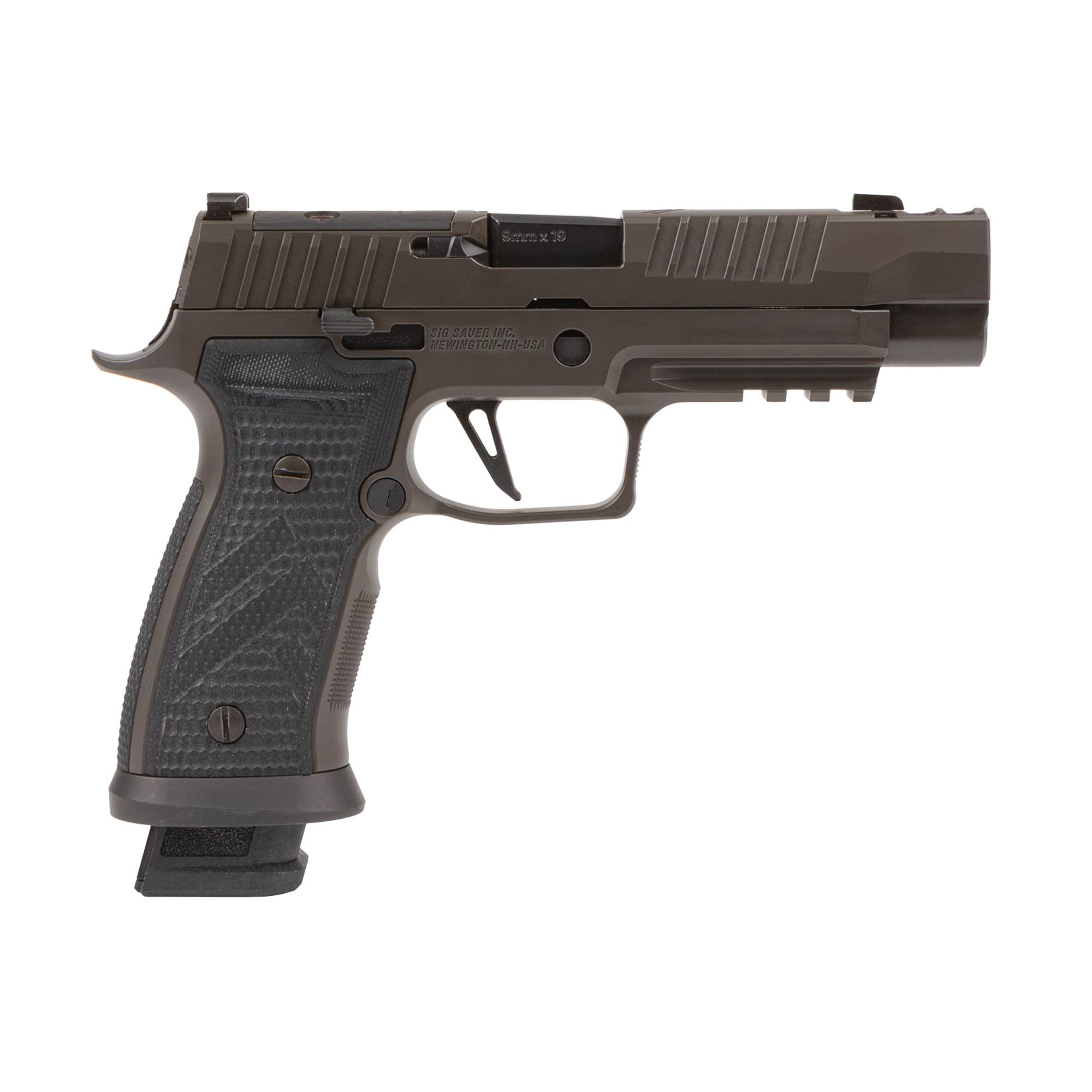 Sig Sauer P320 Axg Legion 9mm 3.9 inch 10 round Gray Cerakote