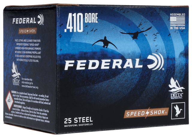 Federal Speed-Shok 410 Bore Steel 3/8 ounces 25 Rounds