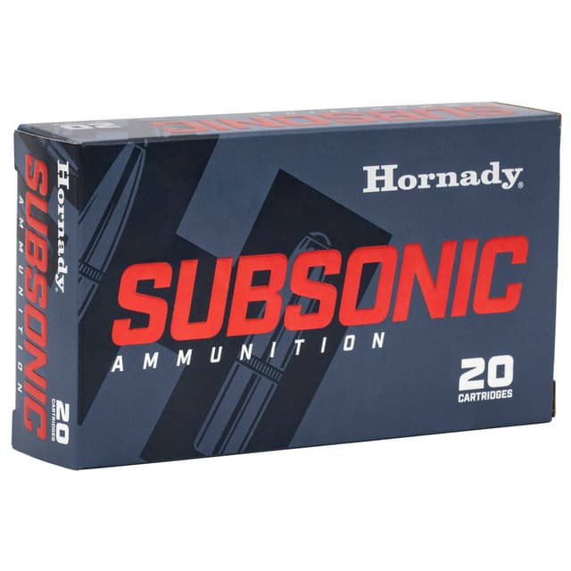 Hornady Subsonic Handgun Ammo 45 ACP 230 gr. XTP 20 rd.