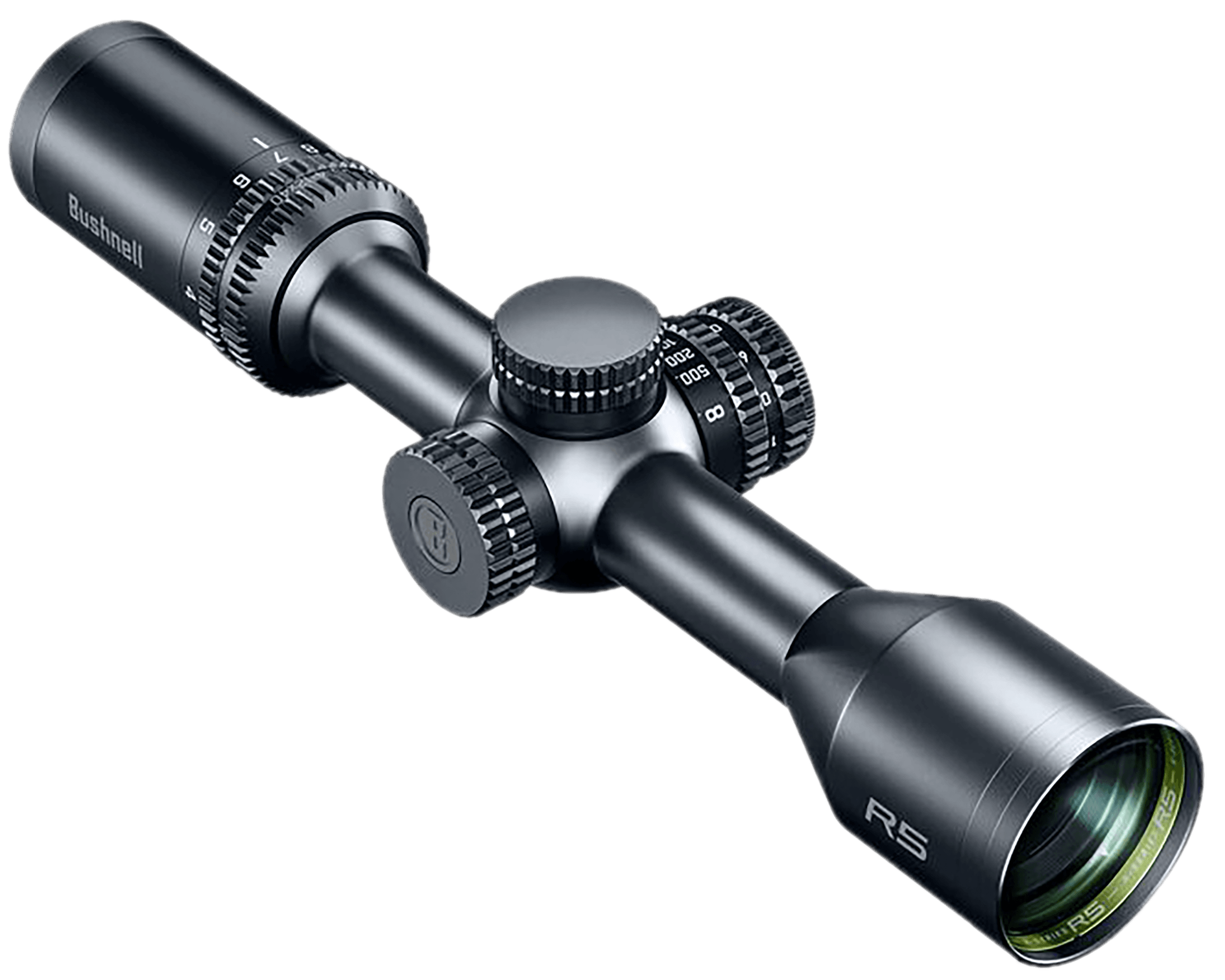 Bushnell R5 4 12x40 Illuminated Reticle Rifle Scope 1in Tube HD Glass