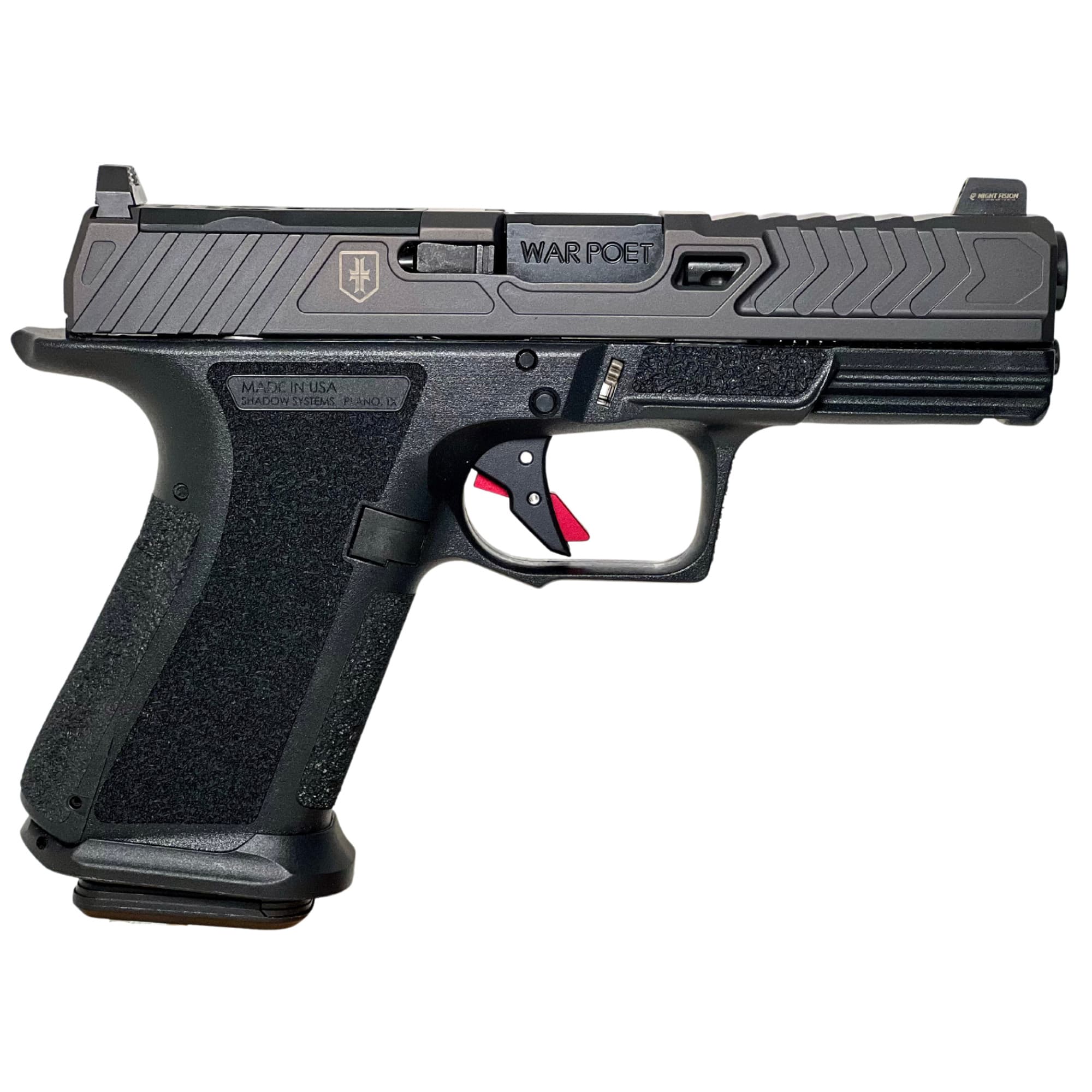 Shadow Systems War Poet MR920 9mm 4 inch 15 Rounds Optics-Ready Nitride Finish