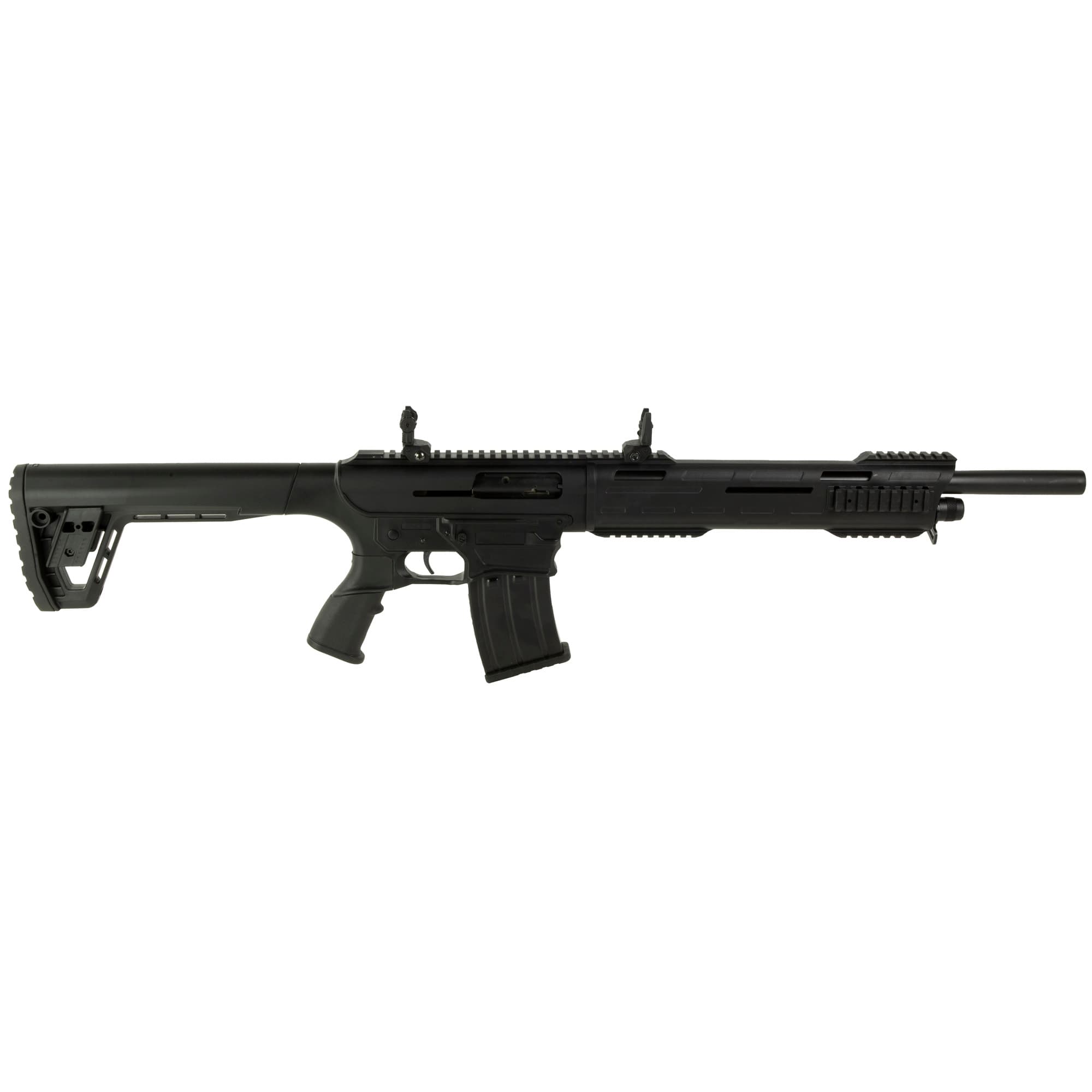 Tokarev USA TAR 12P Semi-Auto Shotgun - Black | 12ga | 18.5" Barrel | Polymer Handguard