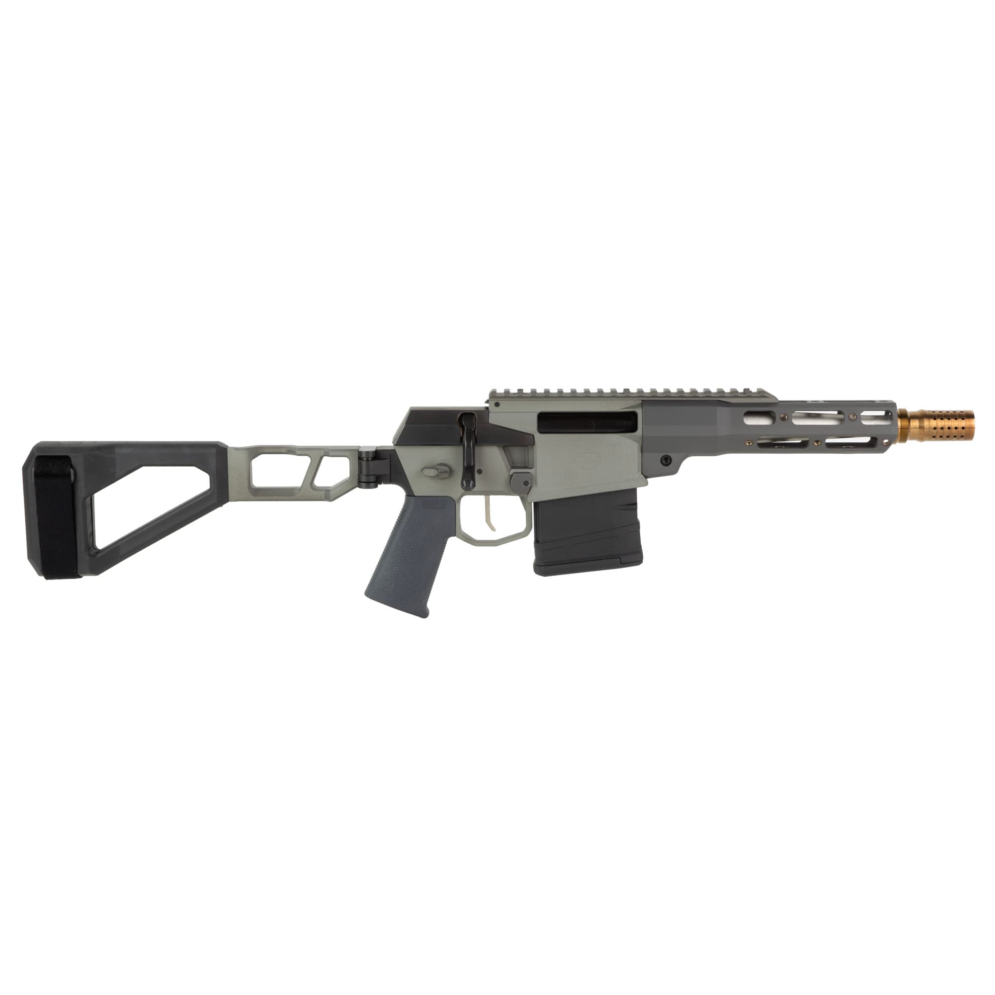 Q LLC FIX868INPISTOL The Fix  8.6 Blackout 30+1 8" Stainless Threaded Barrel Q-Sert Free-Float Handguards, Picatinny Rail Receiver, Black SBA3 Brace Black, Polymer Grips