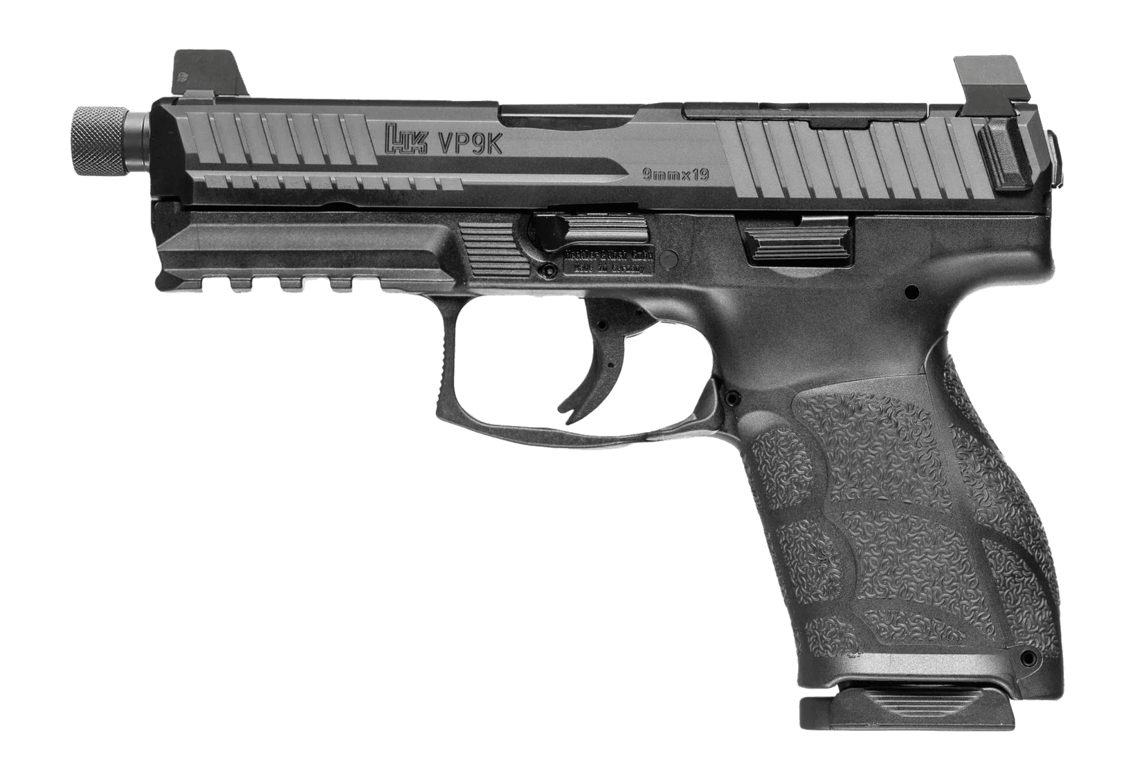 HK VP9A1 K Tactical 9mm 4.70" Threaded 10rd Pistol