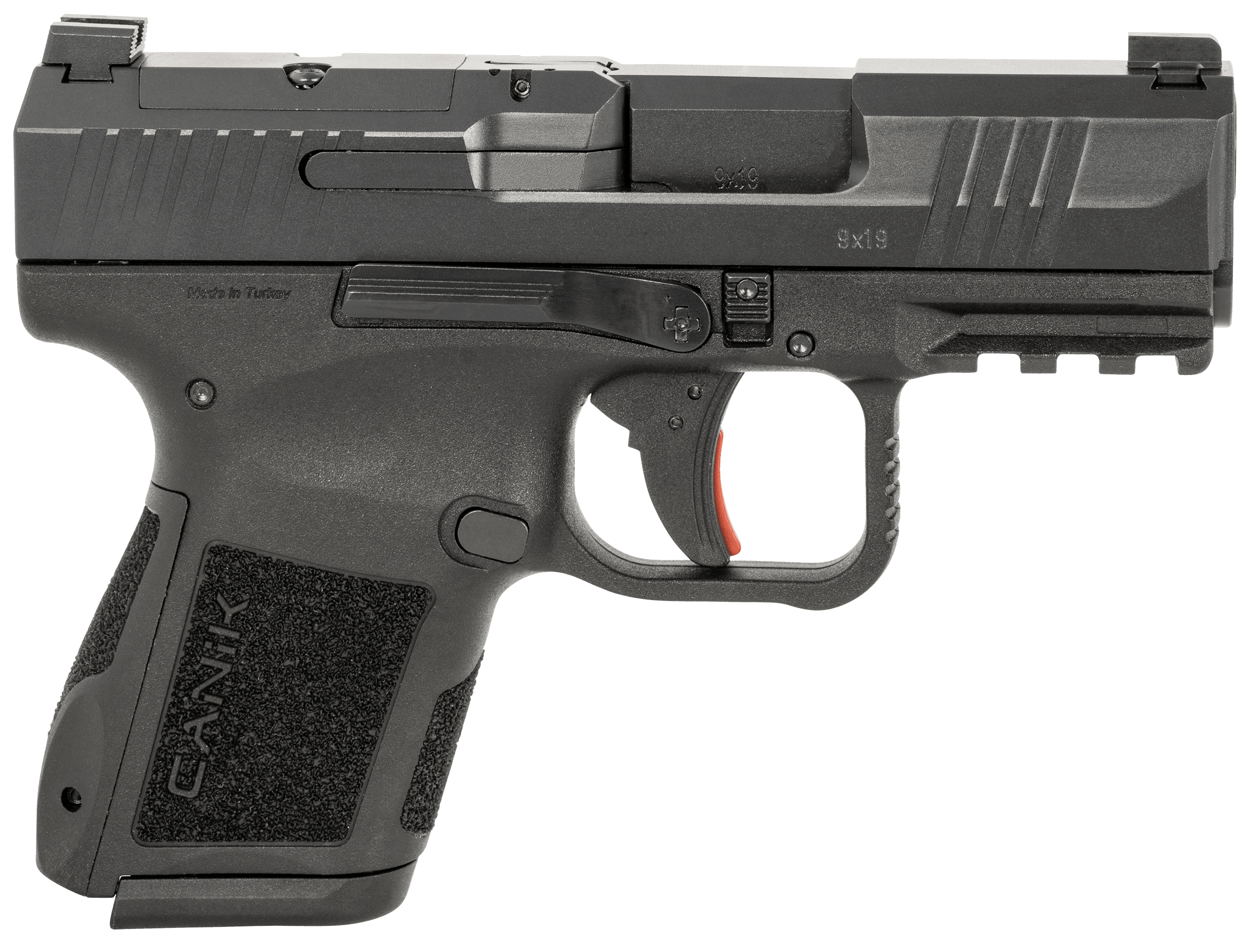 Canik, Mete MC9, 9mm Luger, 3.18 inch, 15+1, Matte Finish, Optic Ready
