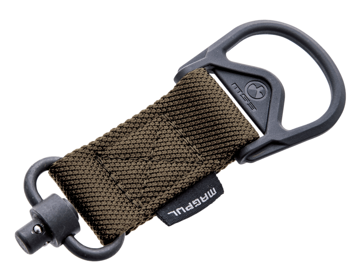 Magpul MS1/MS3 QD Sling Adapter Steel Coyote Finish Polymer Hardware Nylon Webbing