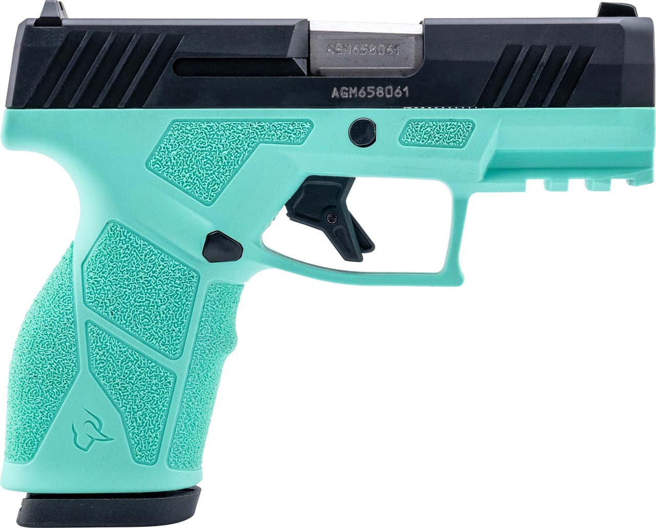 Taurus GX2 Pistol 9mm 3.38 in 10 Rounds Cyan Frame/Black Slide