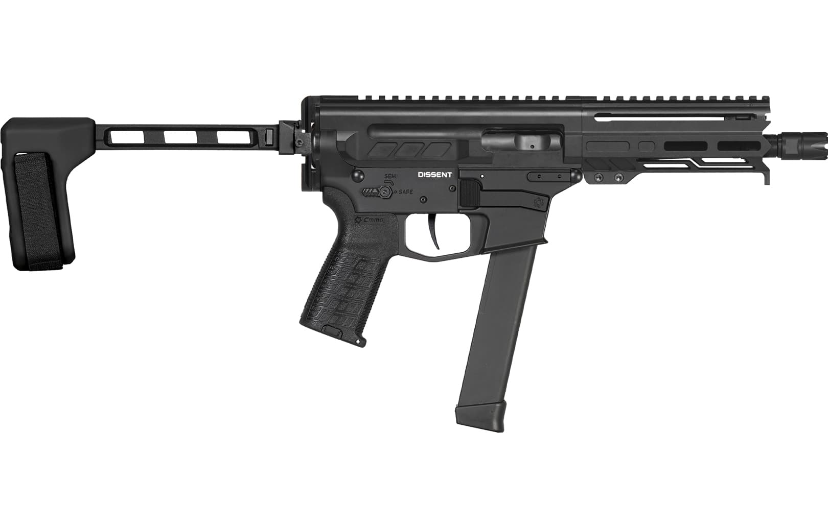 CMMG Dissent MkGs 9mm 6.5" Armor Cerakote Semi Auto Pistol