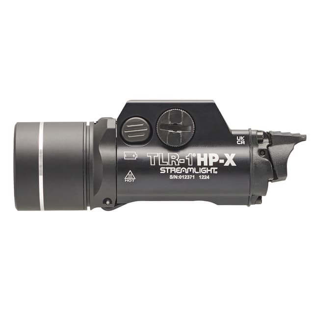 Streamlight TLR-1 HP-X Handgun Weapon Light 1300 Lumen SL-B9 Batteries Included Black
