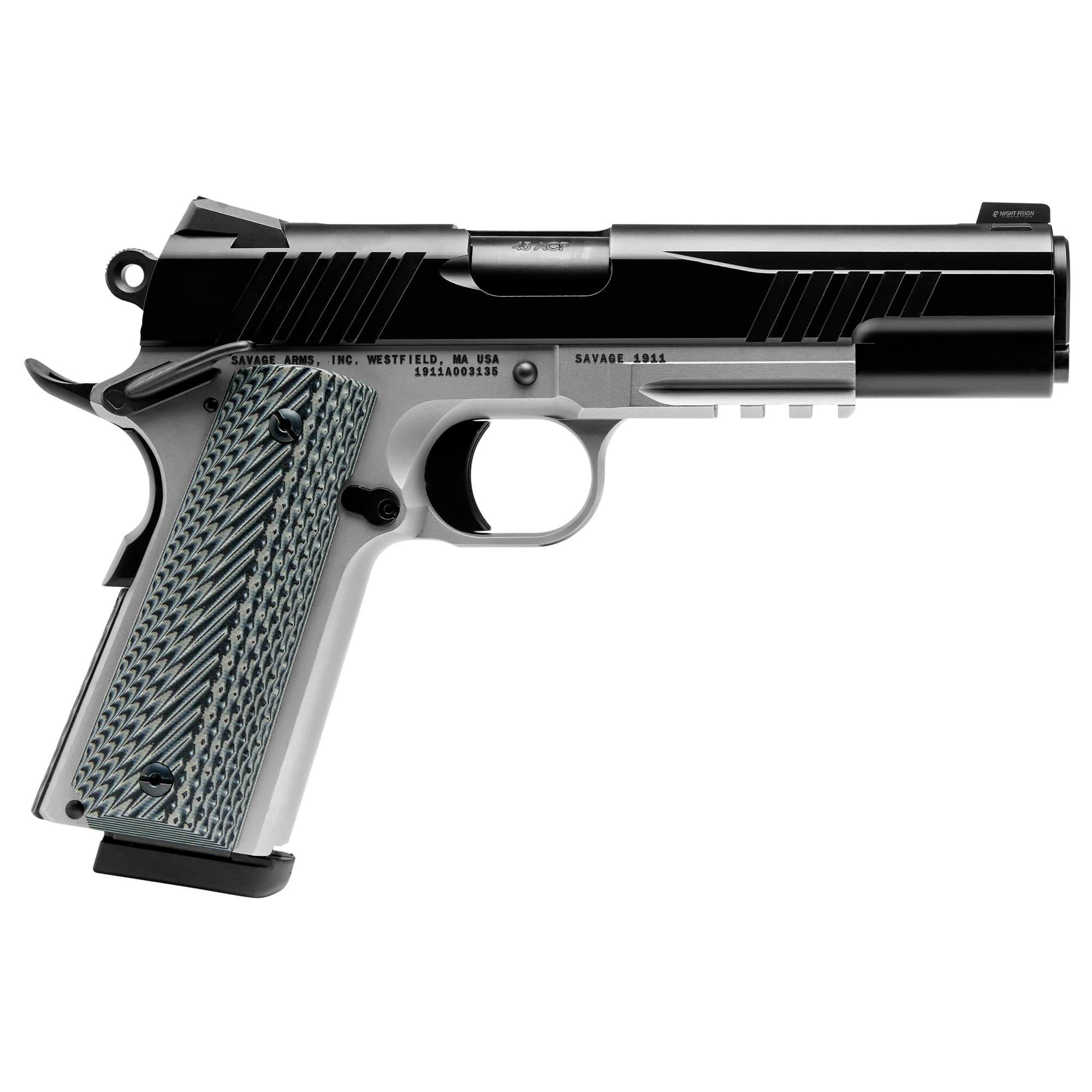 Savage 1911 Government 9mm 5 Inch 10 Rounds Two Tone with Rail