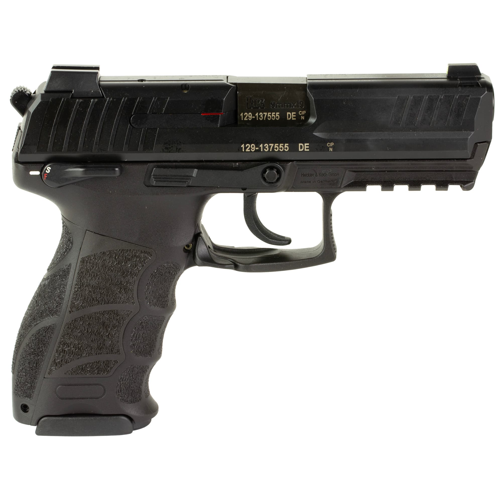 Heckler & Koch P30S V3 9mm Luger 3.85in Barrel 10+1 Rounds Night Sights