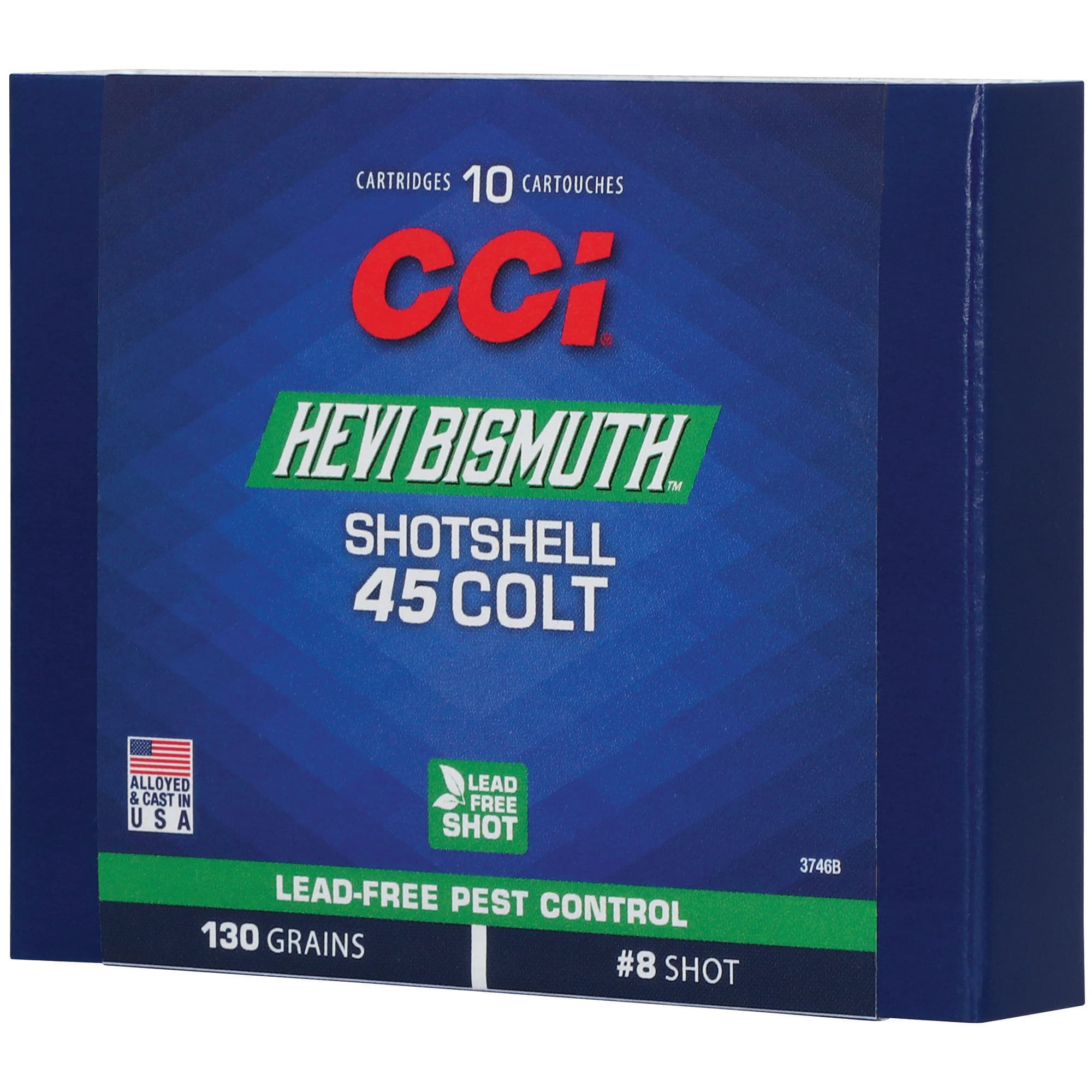 CCI Hevi-Bismuth 45 Colt Shotshell 130 Grain 10 Rounds