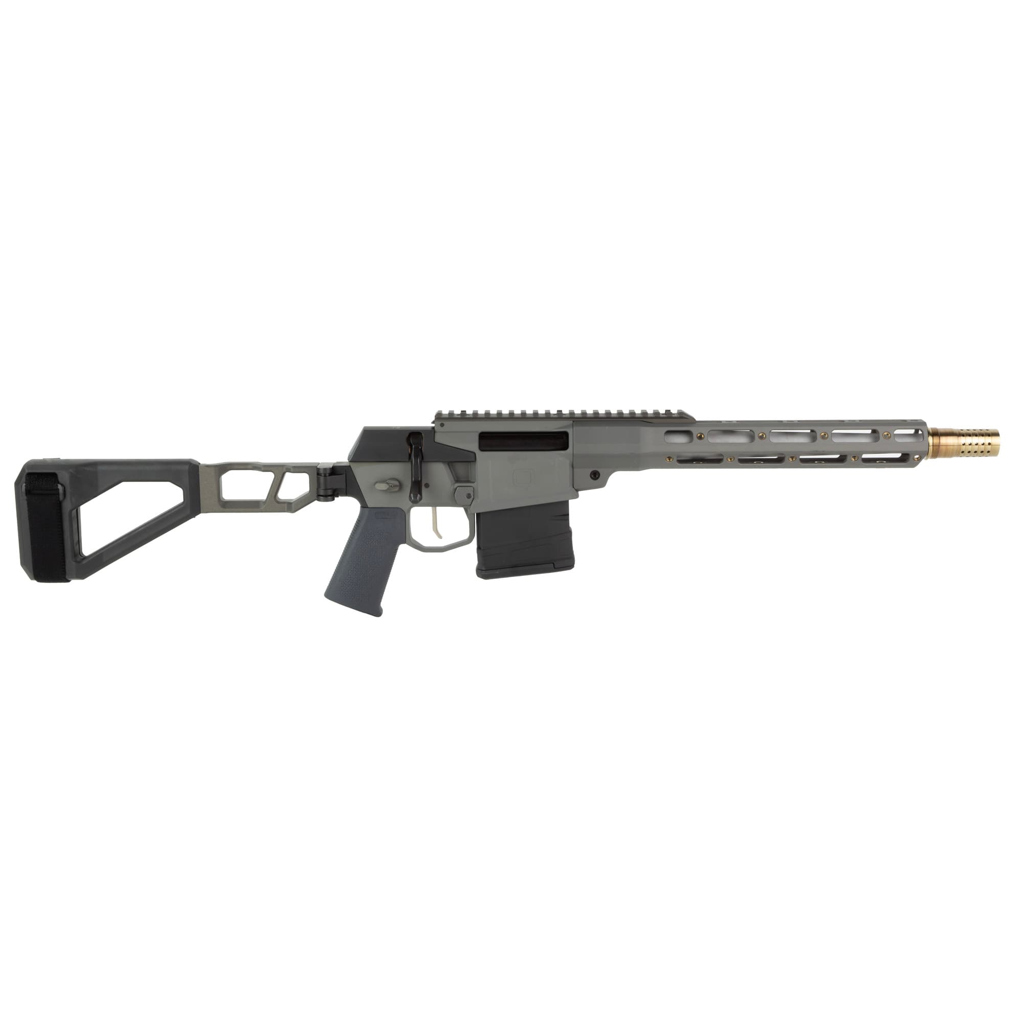 Q LLC FIX8612INPISTOL The Fix  8.6 Blackout 30+1 12" Stainless Threaded Barrel Q-Sert Free-Float Handguards, Picatinny Rail Receiver, Black SBA3 Brace Black, Polymer Grips
