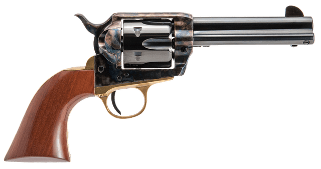 Cimarron Pistolero Revolver .45 Colt 4.75 inch 6 Shot Case Hardened Walnut