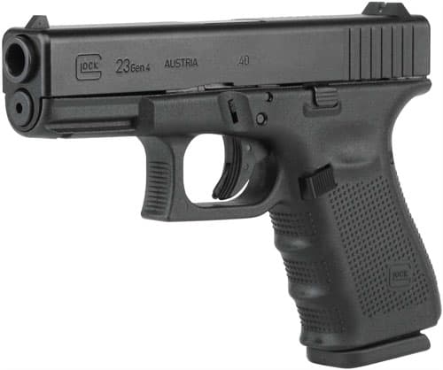Glock G23 Gen 4 40 S&W 4.49in 13rd Colored Finish Polymer Frame