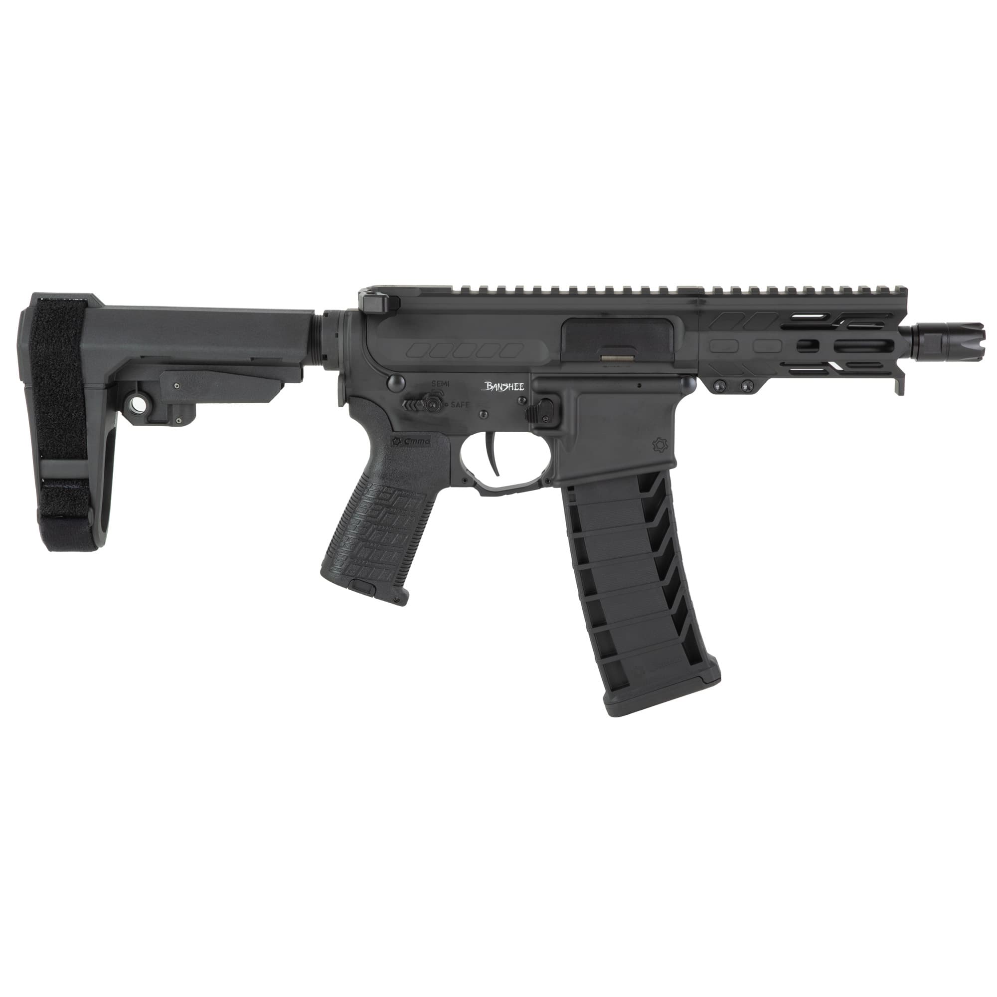 CMMG Banshee Mk4 9mm 5" 30+1 Polymer M-LOK Handguard